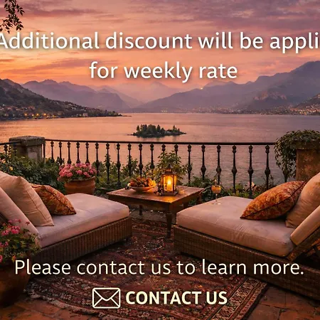 Lake View Ortensia Room With Balcony And Private Bathroom At Villa Isabella Stresa Retreat Ages 6 Plus-3